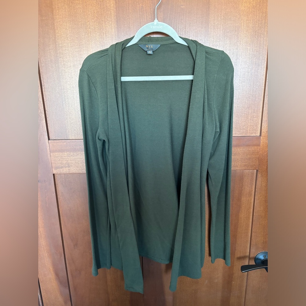 Green Cardigan - Large
